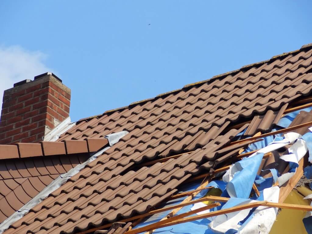 High winds and hail can create storm damage to any roof.